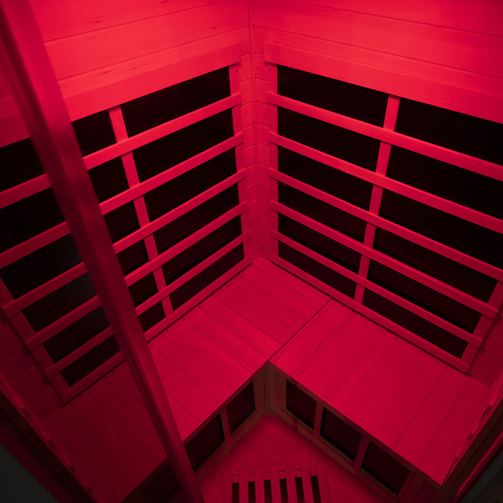Wizzisaunas SH07 2 Person Hemlock Far Infrared Sauna