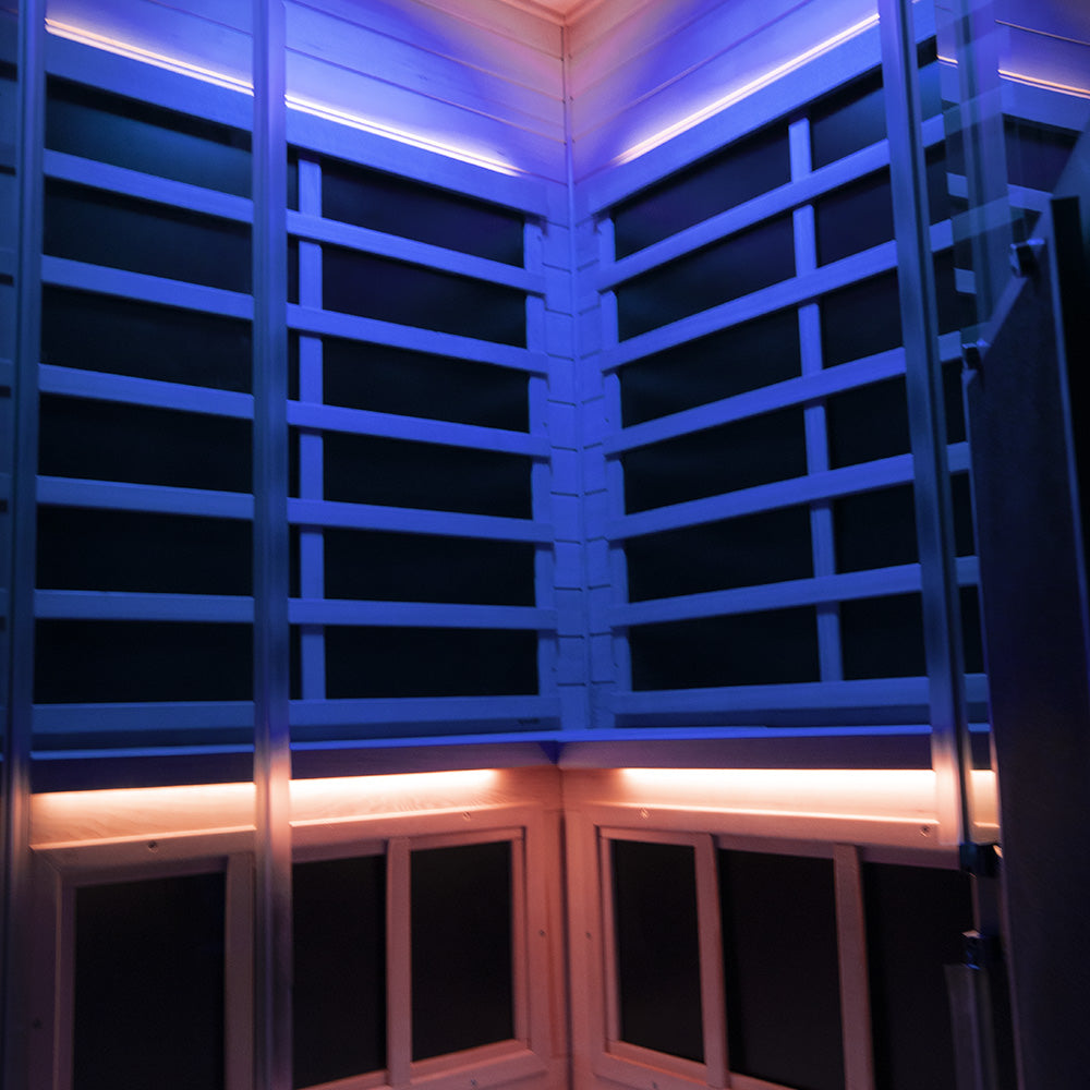 Wizzisaunas SH07 2 Person Hemlock Far Infrared Sauna