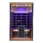 Wizzisaunas SR02 2 Person Red Cedar Far Infrared Sauna