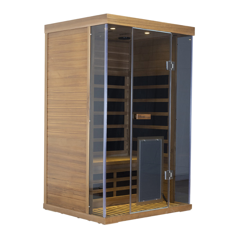 Wizzisaunas SR02 2 Person Red Cedar Far Infrared Sauna