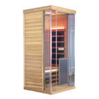 Wizzisaunas SR01 1 Person Red Cedar Far Infrared Sauna