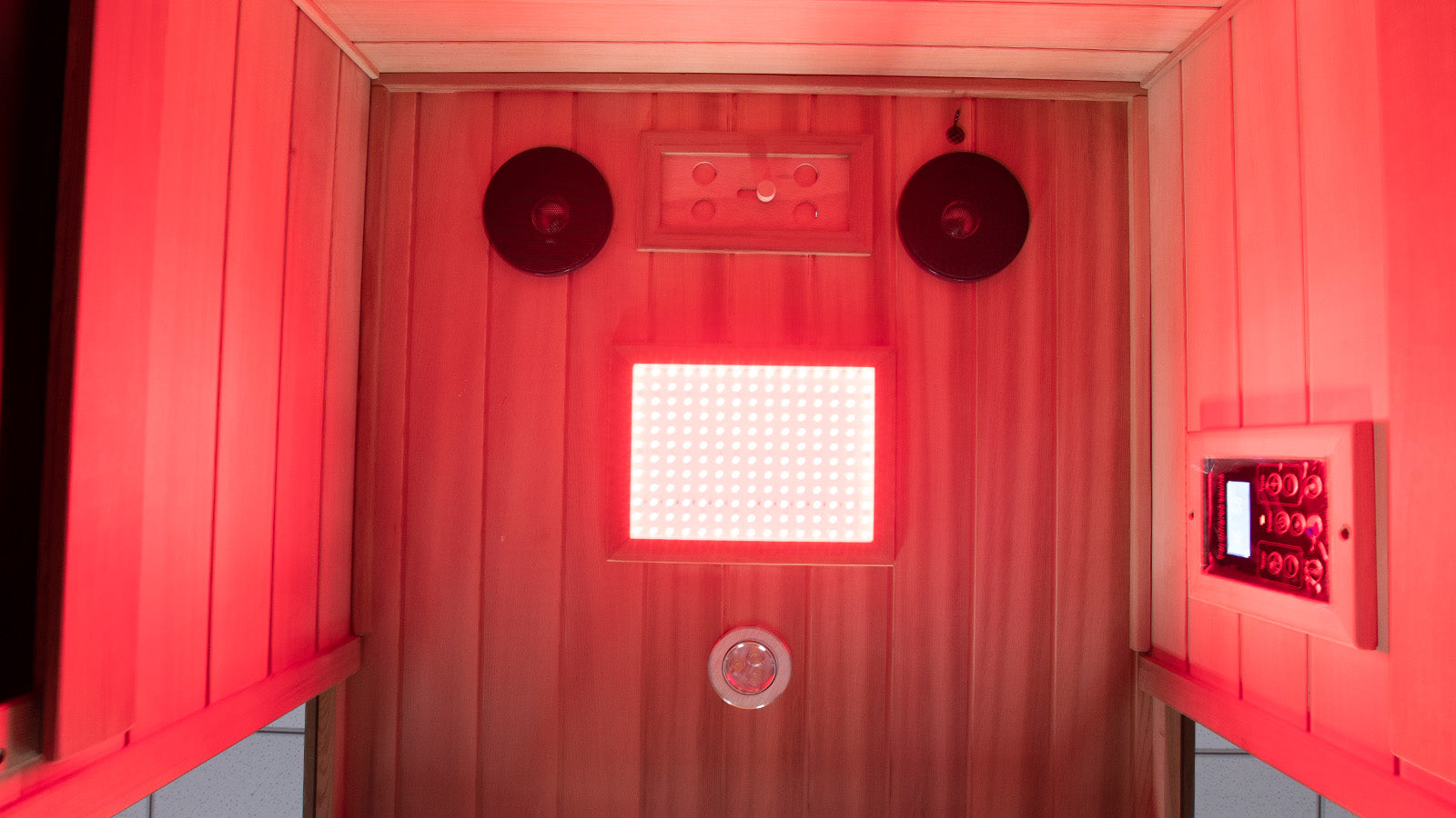 Wizzisaunas SR01 1 Person Red Cedar Far Infrared Sauna