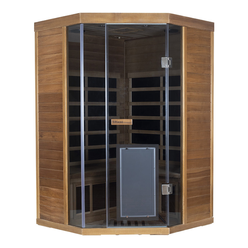 Wizzisaunas SR07 2 Person Red Cedar Far Infrared Sauna