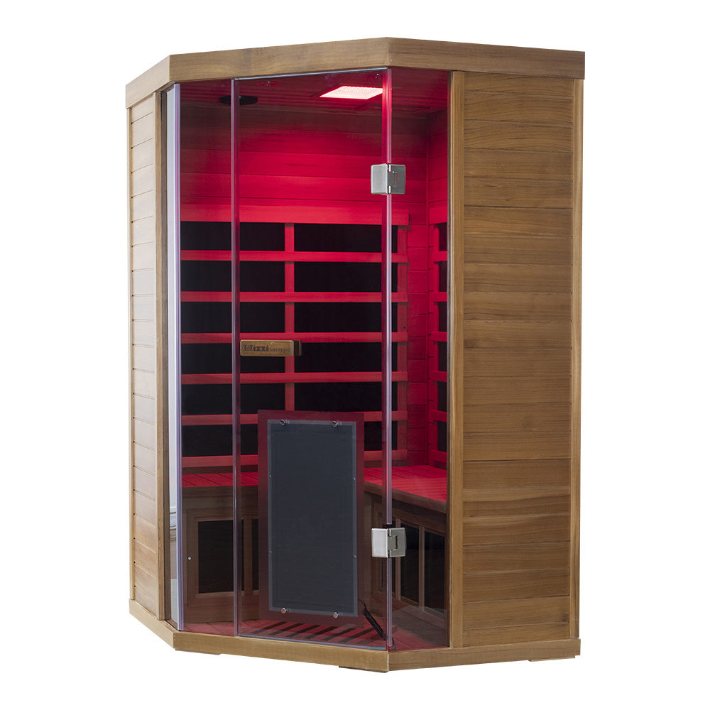 Wizzisaunas SR07 2 Person Red Cedar Far Infrared Sauna