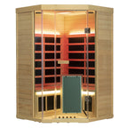 Wizzisaunas SH07 2 Person Hemlock Far Infrared Sauna
