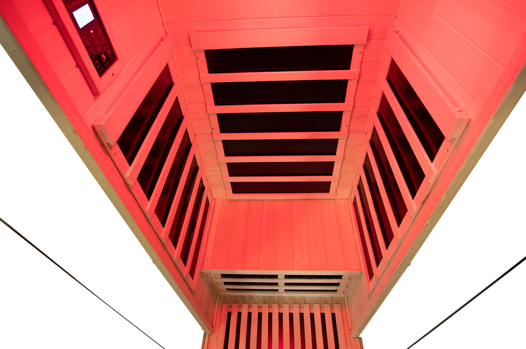 Wizzisaunas SH01 1 Person Hemlock Far Infrared Sauna