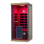 Wizzisaunas SR01 1 Person Red Cedar Far Infrared Sauna