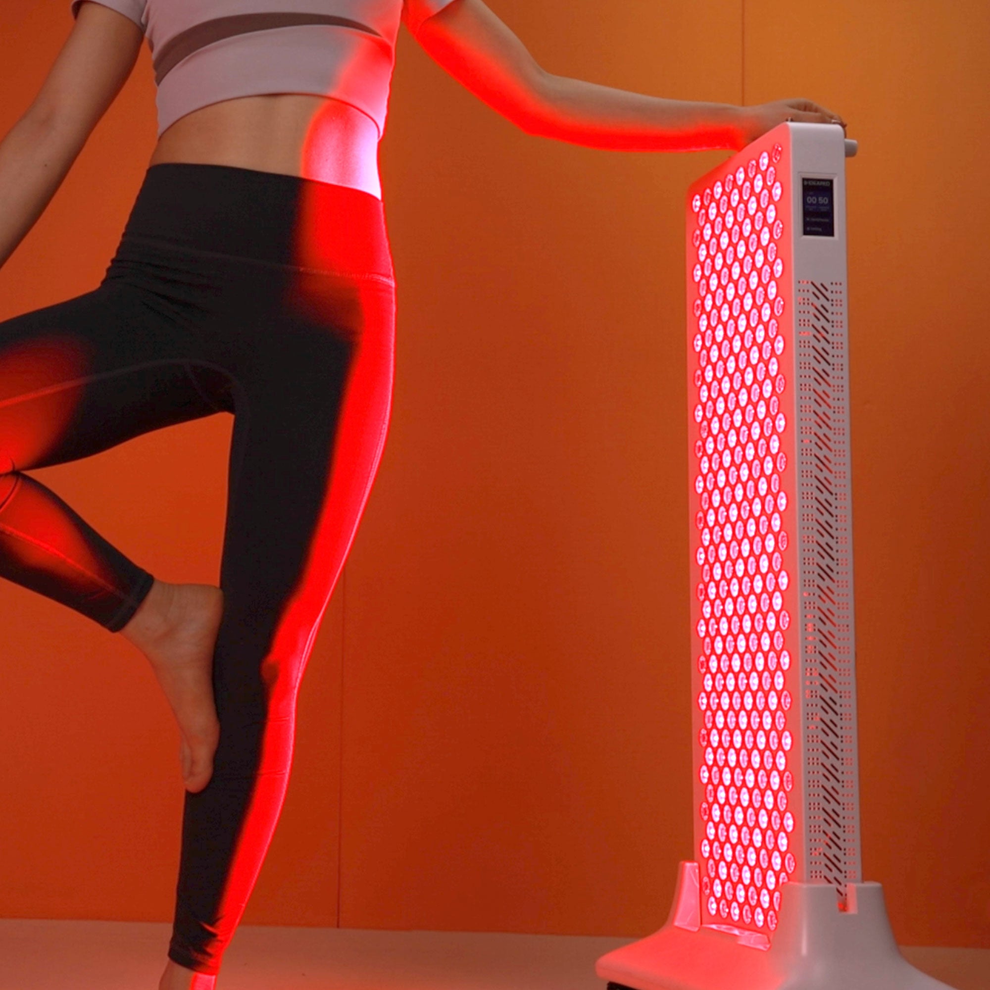 Red Light Therapy Panel with Touch Screen Remote Controller