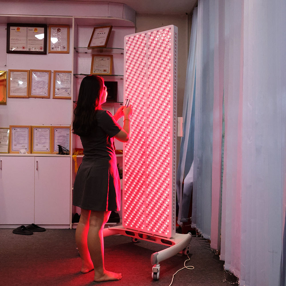 Standing Pulse Red Light Therapy Panel
