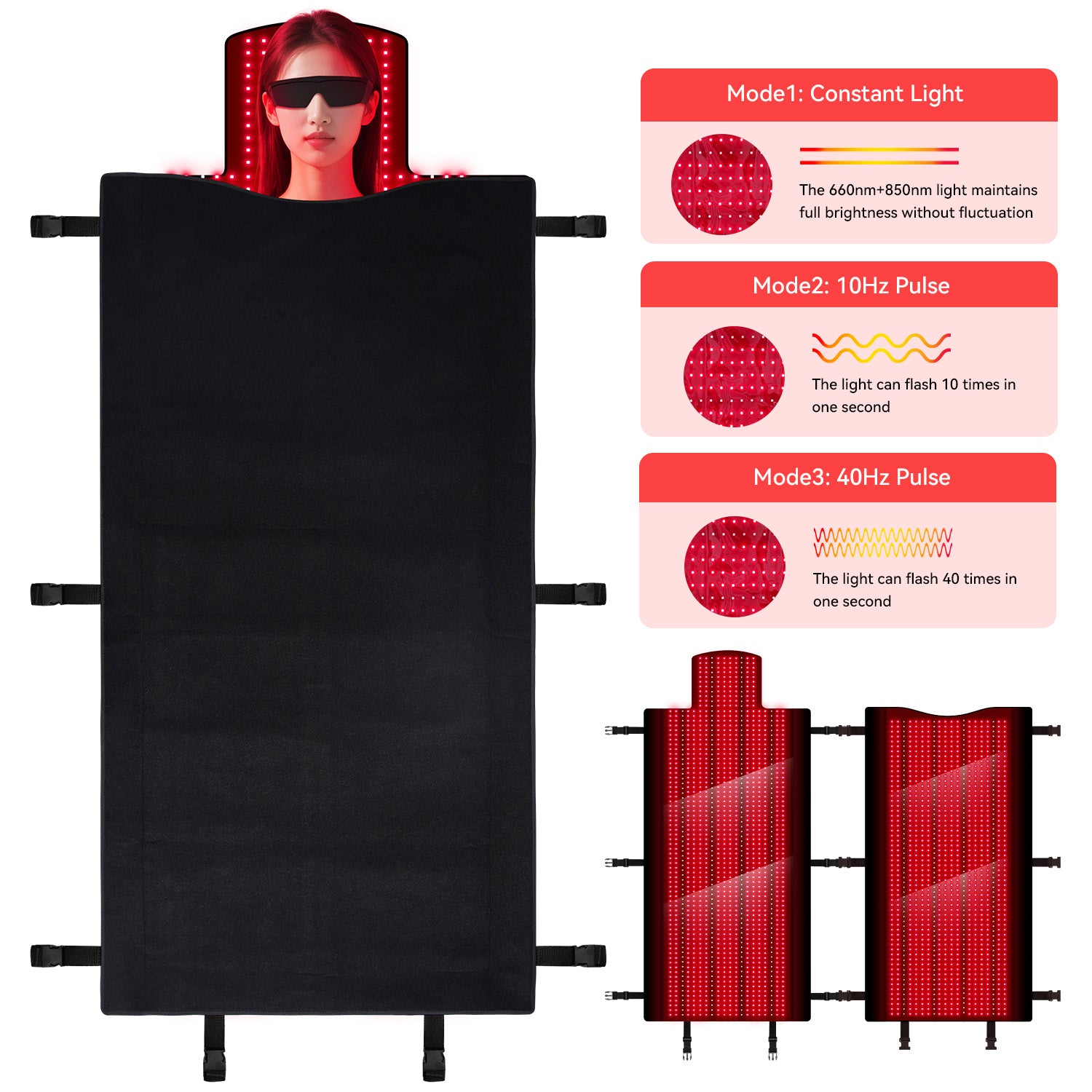 Red Light Therapy Full Body Pad Dual Wavelengths