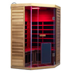 Wizzisaunas SR07 2 Person Red Cedar Far Infrared Sauna