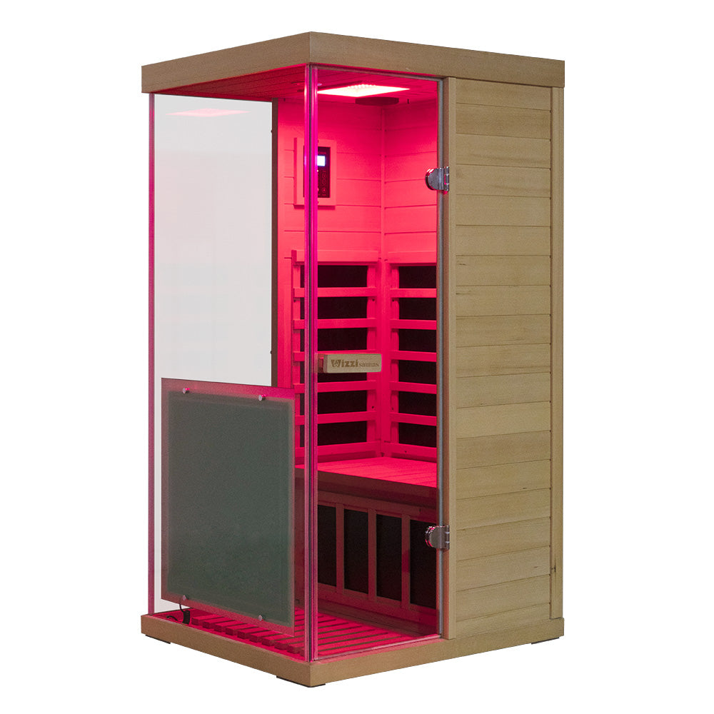 Wizzisaunas 909MX Mini 1 Person Infrared Sauna