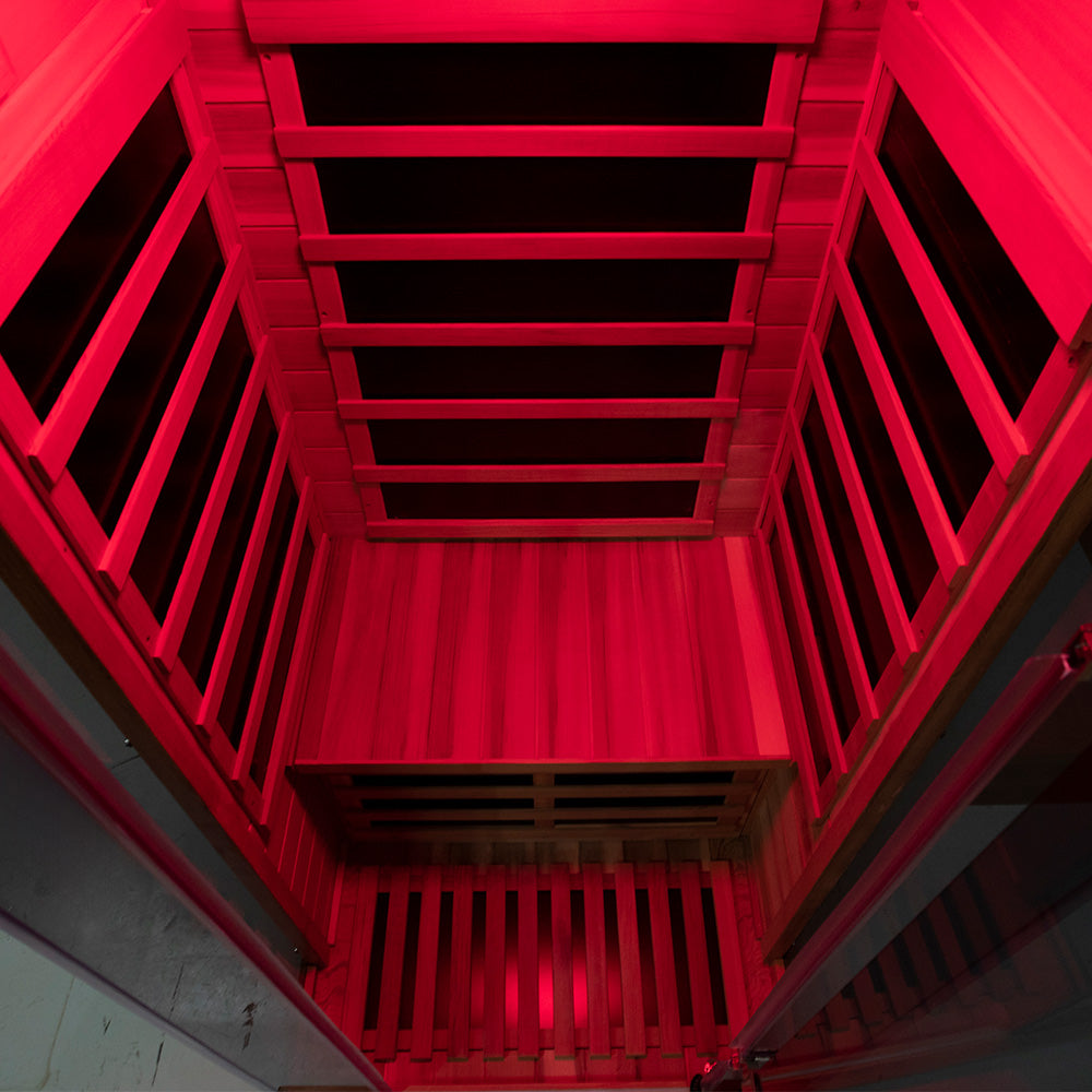 Wizzisaunas SR01 1 Person Red Cedar Far Infrared Sauna