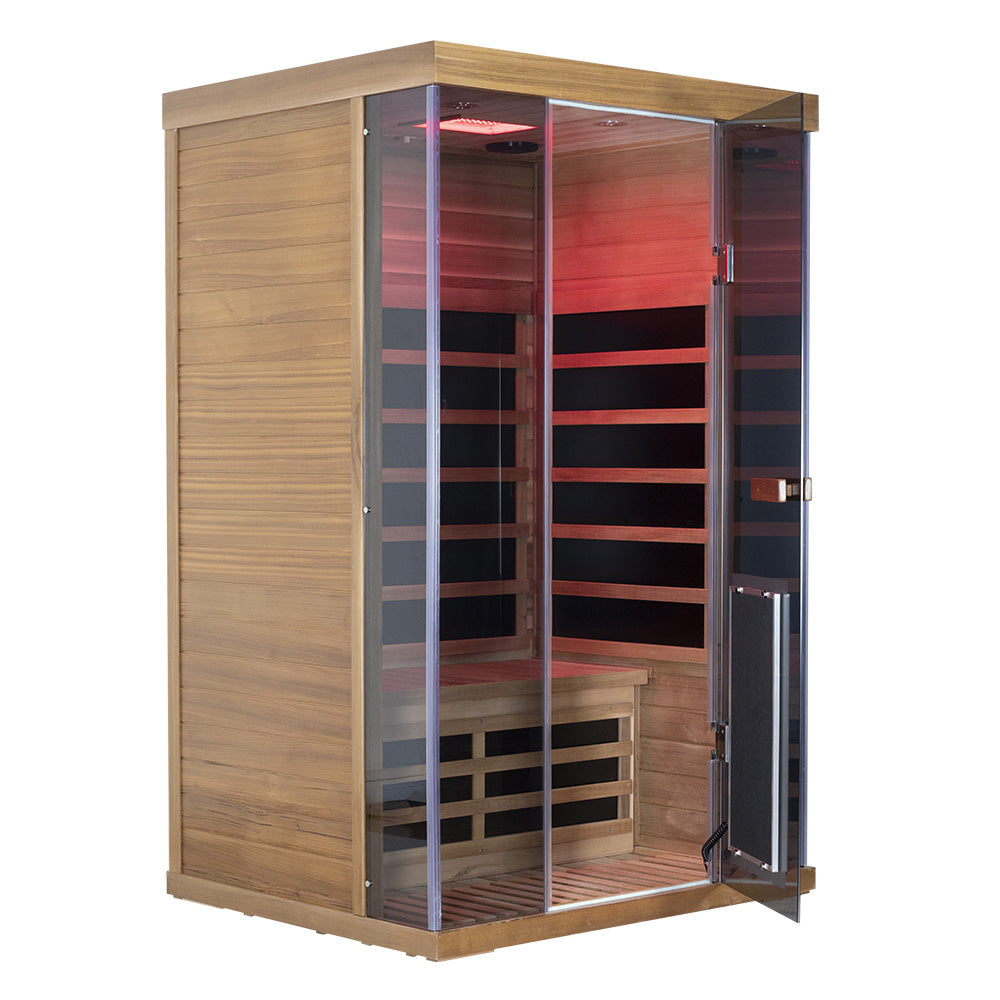 Wizzisaunas SR02 2 Person Red Cedar Far Infrared Sauna